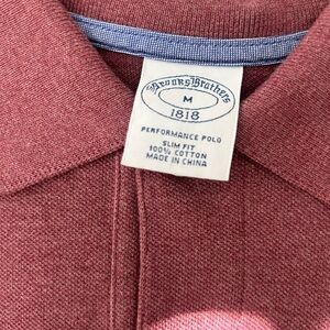 2 Brooks brothers, long sleeve polos. Size medium, slim fit. Never worn.